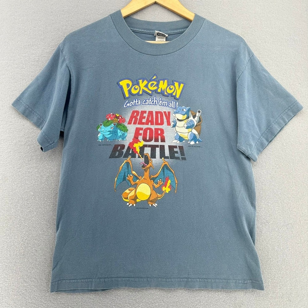 99 Pokemon Gotta Catch Em All Ready For Battle Charizard Blastoise Venusaur VTG - Picture 2 of 10